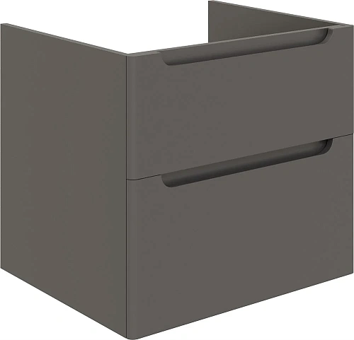 Тумба с раковиной STWORKI Берген 60 серая со светлой столешницей 122, Moduo 55 Leaf, R 549664 Тумба с раковиной STWORKI Берген 60 серая со светлой столешницей 122, Moduo 55 Leaf, R 549664