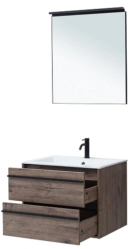 Комплект мебели Aquanet Lino 70 Дуб Веллингтон 00271954 Комплект мебели Aquanet Lino 70 Дуб Веллингтон 00271954