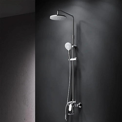 Душевая система AM.PM Sunny F0785C900 верхний душ d220 мм Душевая система AM.PM Sunny F0785C900 верхний душ d220 мм