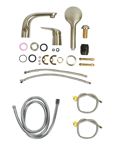 Смеситель на борт ванны Orange Otto M22-333ni никель Смеситель на борт ванны Orange Otto M22-333ni никель