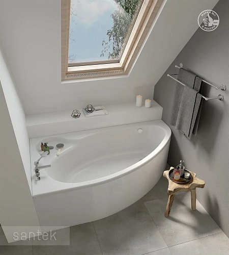 Акриловая ванна Santek Эдера 170х100 левая асимметричная 1WH501662 1.WH50.1.662 Акриловая ванна Santek Эдера 170х100 левая асимметричная 1WH501662 1.WH50.1.662