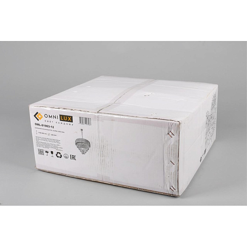 Люстра подвесная Omnilux Fontevivo OML-81903-12 Люстра подвесная Omnilux Fontevivo OML-81903-12