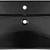 Раковина Aquanet Ирис 90 черная матовая 00329250 Раковина Aquanet Ирис 90 черная матовая 00329250