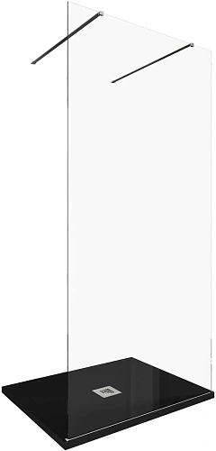 Душевая перегородка Allen Brau Infinity 2 100 3.21037.BA серебро брашированное Душевая перегородка Allen Brau Infinity 2 100 3.21037.BA серебро брашированное