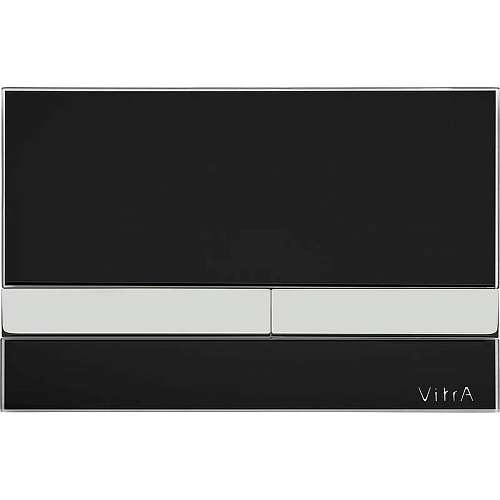Клавиша смыва Vitra Select 740-1101 черная/хром Клавиша смыва Vitra Select 740-1101 черная/хром