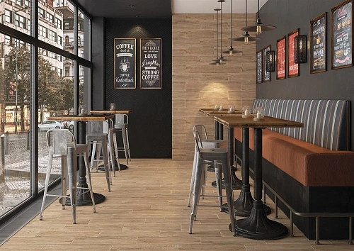 Керамогранит Cersanit Industrialwood бежевый 18,5x59,8 IW4M012 Керамогранит Cersanit Industrialwood бежевый 18,5x59,8 IW4M012