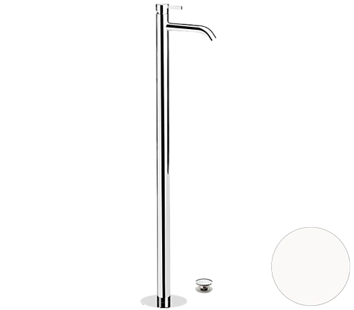 Смеситель для раковины Remer Metrica MC18BO, белый матовый Смеситель для раковины Remer Metrica MC18BO, белый матовый