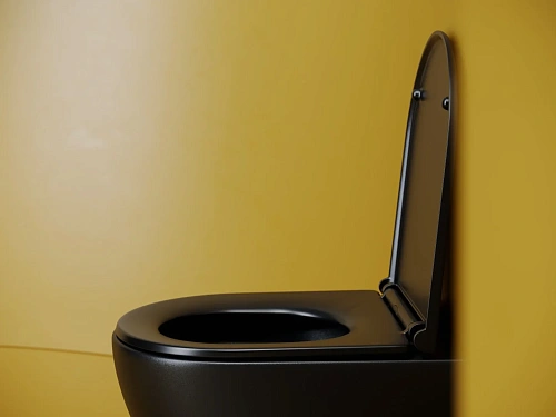 Унитаз подвесной Ceramica Nova VOGUE CN4008TMB черный матовый Унитаз подвесной Ceramica Nova VOGUE CN4008TMB черный матовый