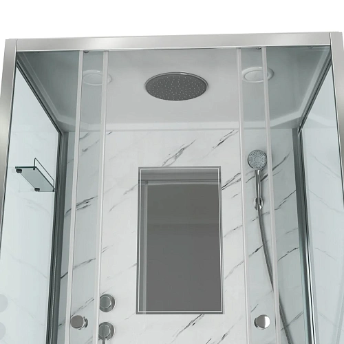 Душевая кабина Niagara Luxe NG-7772QM (1200x900х2100) низкий поддон стенки мрамор Душевая кабина Niagara Luxe NG-7772QM (1200x900х2100) низкий поддон стенки мрамор