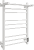 Картинка анонса товара «полотенцесушитель электрический ewrika пенелопа кв 80х50, с полкой, белый 538320»