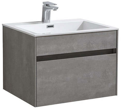 Тумба под раковину Vincea Chiara 60 Cement VMC-1C600CT Тумба под раковину Vincea Chiara 60 Cement VMC-1C600CT