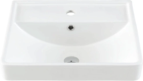 Тумба под раковину Aquanet Оптима 50 00344798 дуб светлый/белый сатин Тумба под раковину Aquanet Оптима 50 00344798 дуб светлый/белый сатин