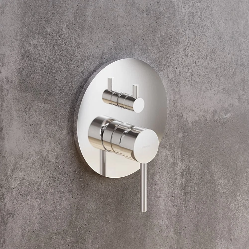 Смеситель для ванны Damixa Scandinavian Pure 367100000, встраиваемый, хром Смеситель для ванны Damixa Scandinavian Pure 367100000, встраиваемый, хром