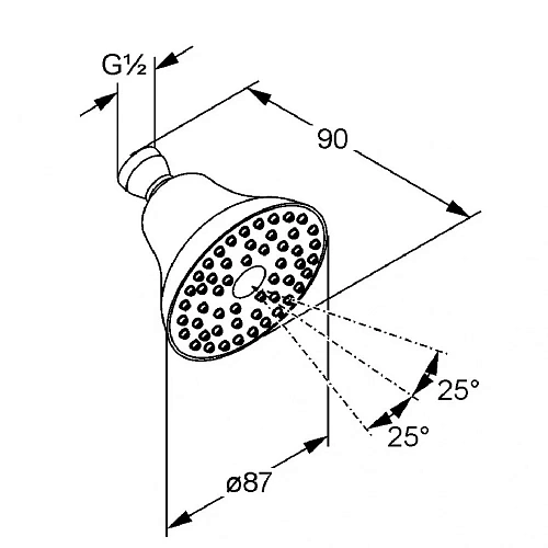 Верхний душ Kludi Freshline 100 6219105-00 Верхний душ Kludi Freshline 100 6219105-00