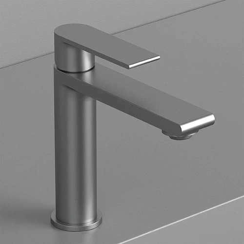 Смеситель для раковины Vincea Vogue VBF-1V1GM вороненая сталь Смеситель для раковины Vincea Vogue VBF-1V1GM вороненая сталь