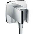 Шланговое подключение hansgrohe Fixfit Porter E с держателем для душа 26485000 Шланговое подключение hansgrohe Fixfit Porter E с держателем для душа 26485000