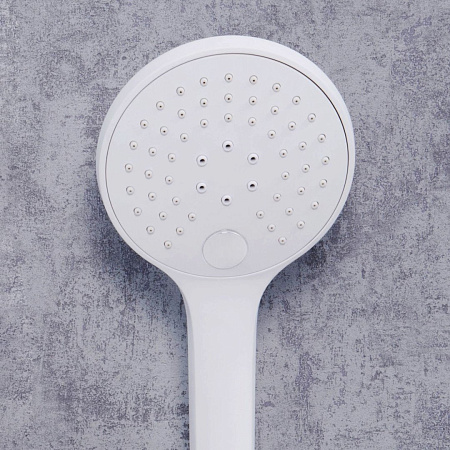 Душевая лейка WasserKRAFT A155 3-функциональная белый