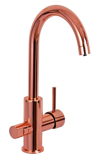 Смеситель для кухни Remer X Style N792DWRL, медь глянцевая Смеситель для кухни Remer X Style N792DWRL, медь глянцевая