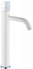 Картинка анонса товара «смеситель для раковины boheme stick white mramor white 122-w-mr-white»