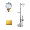 Картинка анонса товара «стойка аксессуаров cezares olimp-wcs золото 24 карат-swarovski olimp-wcs-03/24-sw»