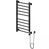 Картинка анонса товара «полотенцесушитель электрический ника step-3 100/50 ral9005 черный матовый правый тэн step-3 100/50 черн мат прав»