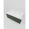 Тумба под раковину La Fenice SIMPLA Grigio 100 FNC-01-SIM-G-100 серо-зеленая Тумба под раковину La Fenice SIMPLA Grigio 100 FNC-01-SIM-G-100 серо-зеленая
