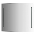 Детальная картинка товара «зеркало evoform ledline by 2118 с 2-мя встроенными led-светильниками 10,5 w 90х75 cм»