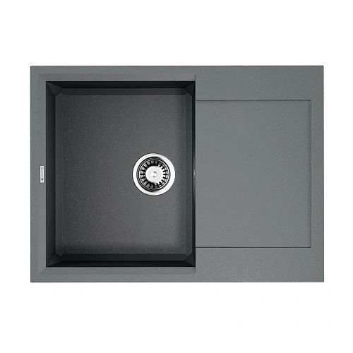 Кухонная мойка Omoikiri Sakaime 68-GR Tetogranit/leningrad grey 4993545 Кухонная мойка Omoikiri Sakaime 68-GR Tetogranit/leningrad grey 4993545