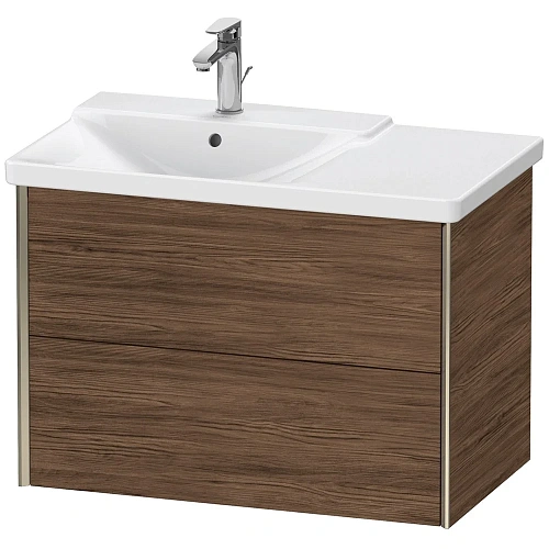 Тумба под раковину Duravit XVIU XV41070B121 подвесная 81 см Орех темный Тумба под раковину Duravit XVIU XV41070B121 подвесная 81 см Орех темный