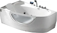 Акриловая ванна Gemy G9046 K L 161x96 угловая, асимметричная, левая, гидромассажная Акриловая ванна Gemy G9046 K L 161x96 угловая, асимметричная, левая, гидромассажная