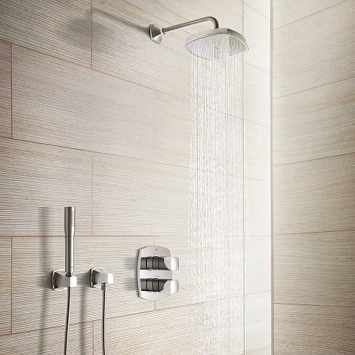 Верхний душ GROHE Rainshower Grandera, 1 режим, диаметр 210 мм, хром (27976000) Верхний душ GROHE Rainshower Grandera, 1 режим, диаметр 210 мм, хром (27976000)