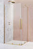 Картинка анонса товара «душевая дверь radaway furo kdd gold 80x200 прозрачное 8 мм левая часть 1/2 10105080-09-01l»