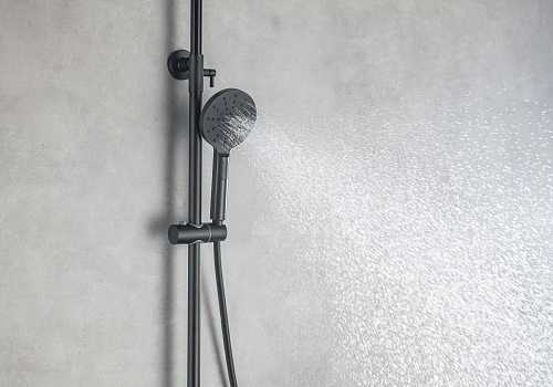 Душевая система Aquatek ВЕГА AQ2046MB черный матовый Душевая система Aquatek ВЕГА AQ2046MB черный матовый