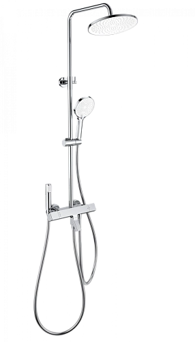 Душевая система Wonzon & Woghand с термостатом, хром (WW-B3094-CR) Душевая система Wonzon & Woghand с термостатом, хром (WW-B3094-CR)