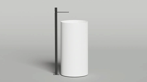 Раковина Salini ARMONIA ROUND 01 130421M 450x450 напольная S-Stone Раковина Salini ARMONIA ROUND 01 130421M 450x450 напольная S-Stone