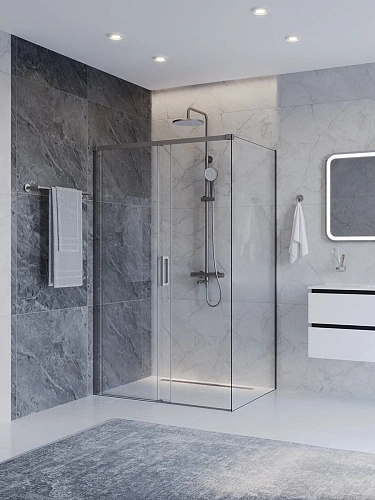 Душевой уголок CEZARES PLANE-AH-1-110/100-C-IN 110x100 см Душевой уголок CEZARES PLANE-AH-1-110/100-C-IN 110x100 см