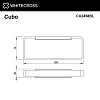 Полотенцедержатель WHITECROSS Cubo CU2458BL черный матовый Полотенцедержатель WHITECROSS Cubo CU2458BL черный матовый