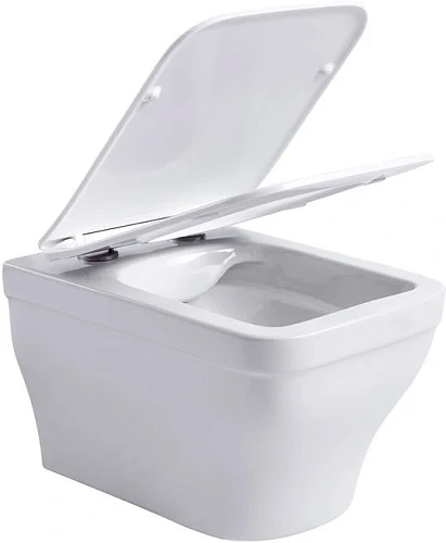 Унитаз подвесной Aquanet Elegant Rimless Elegant W LX-1163 Soft Close с крышкой микролифт Унитаз подвесной Aquanet Elegant Rimless Elegant W LX-1163 Soft Close с крышкой микролифт