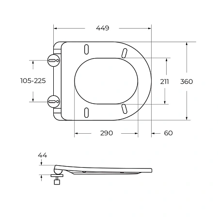 Крышка-сиденье BelBagno BB2031SC Крышка-сиденье BelBagno BB2031SC
