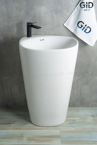 Раковина Gid Nb188 81108 напольная белая 52x40x84 Раковина Gid Nb188 81108 напольная белая 52x40x84