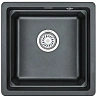 Кухонная мойка Granula KS-4501U, ШВАРЦ (чёрный металлик), кварц 450х450 Кухонная мойка Granula KS-4501U, ШВАРЦ (чёрный металлик), кварц 450х450