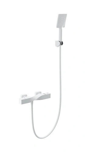 Смеситель для душа Wonzon & Woghand с термостатом, белый матовый (WW-B2025-A-MW) Смеситель для душа Wonzon & Woghand с термостатом, белый матовый (WW-B2025-A-MW)