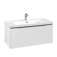 Тумба под раковину Villeroy & Boch Subway 3.0 с подсветкой Pure White / Pure White C569L0VF Тумба под раковину Villeroy & Boch Subway 3.0 с подсветкой Pure White / Pure White C569L0VF