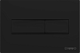Клавиша смыва DIWO 7323 черная матовая 573600 Клавиша смыва DIWO 7323 черная матовая 573600