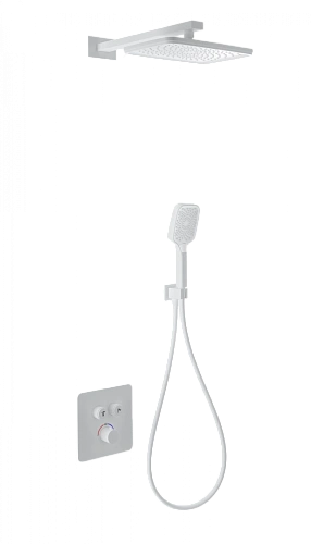 Душевая система Wonzon & Woghand с термостатом, встраиваемая, белый матовый (WW-B4003-MW) Душевая система Wonzon & Woghand с термостатом, встраиваемая, белый матовый (WW-B4003-MW)