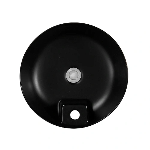 Раковина Aquatek ЕВРОПА AQ5212-MB 405x405x140 матовый черный, накладная Раковина Aquatek ЕВРОПА AQ5212-MB 405x405x140 матовый черный, накладная