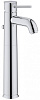 Картинка анонса товара «смеситель для раковины grohe bauclassic (32868000) с донным клапаном, свободностоящий, хром»