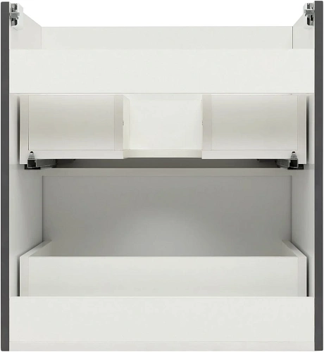 Тумба под раковину Aquanet Арт 60 ясень графит 00329063 напольная/подвесная Тумба под раковину Aquanet Арт 60 ясень графит 00329063 напольная/подвесная