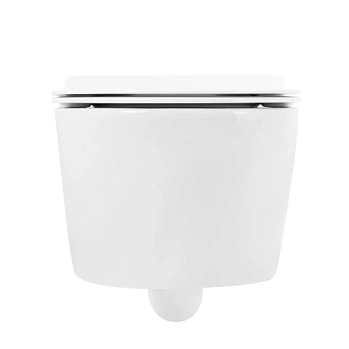 Унитаз подвесной CEZARES MOLVENO CZR-2468-TH-R/CZR-2011-SC безободковый с сиденьем Унитаз подвесной CEZARES MOLVENO CZR-2468-TH-R/CZR-2011-SC безободковый с сиденьем