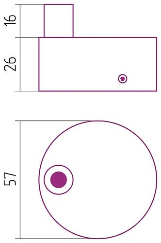 Скрытое подключение Сунержа ПС 00-1602-0003 Без покрытия Скрытое подключение Сунержа ПС 00-1602-0003 Без покрытия